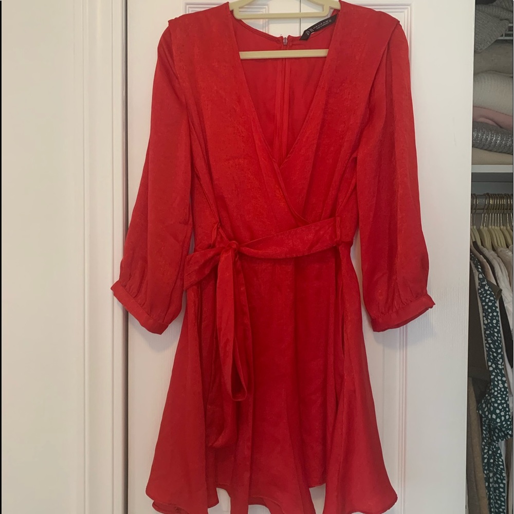 Zara red romper